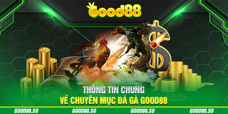 Thông tin chung về chuyên mục đá gà GOOD88