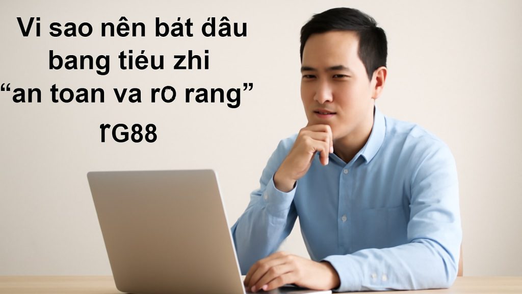 Vì sao nên bắt đầu bằng tiêu chí “an toàn và rõ ràng” Minh họa: Vì sao nên bắt đầu bằng tiêu chí “an toàn và rõ ràng”